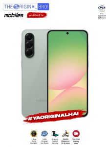 Samsung A56 5G - 12GB RAM - 256GB Storage - PTA Approved - 12 Months Warranty - Olive - The Original Bro Mobiles - TOB37